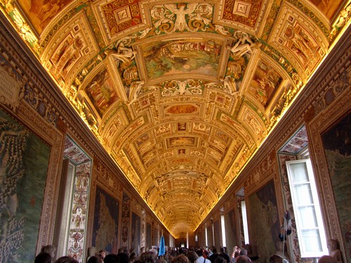 Ceiling of Vatican Museum