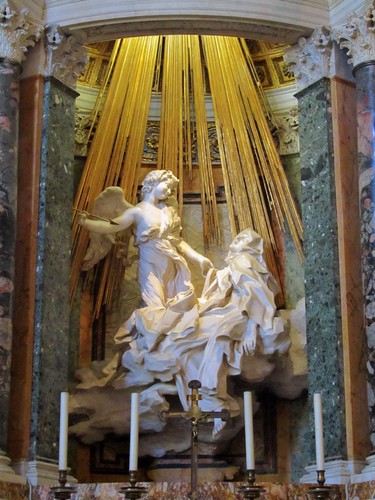 "Church porn" at St. Mary de Vittoria - Rome