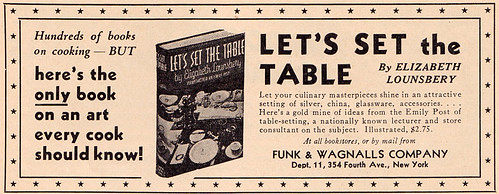 Table-setting ad