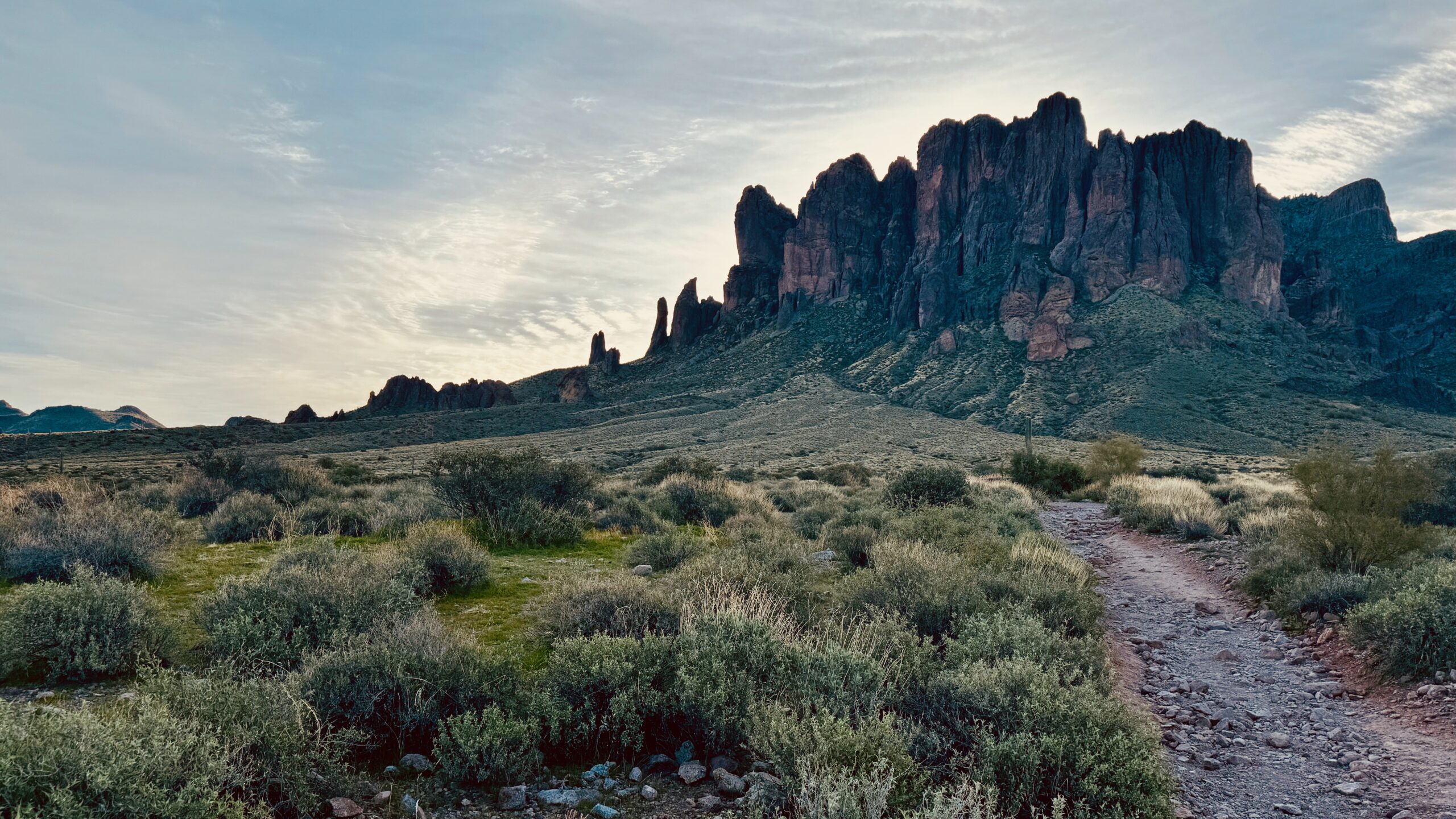 Photo of Superstition Mountains in Arizona