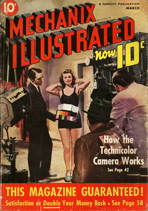 [Cover of Mechanix Illustrated, March 1939]