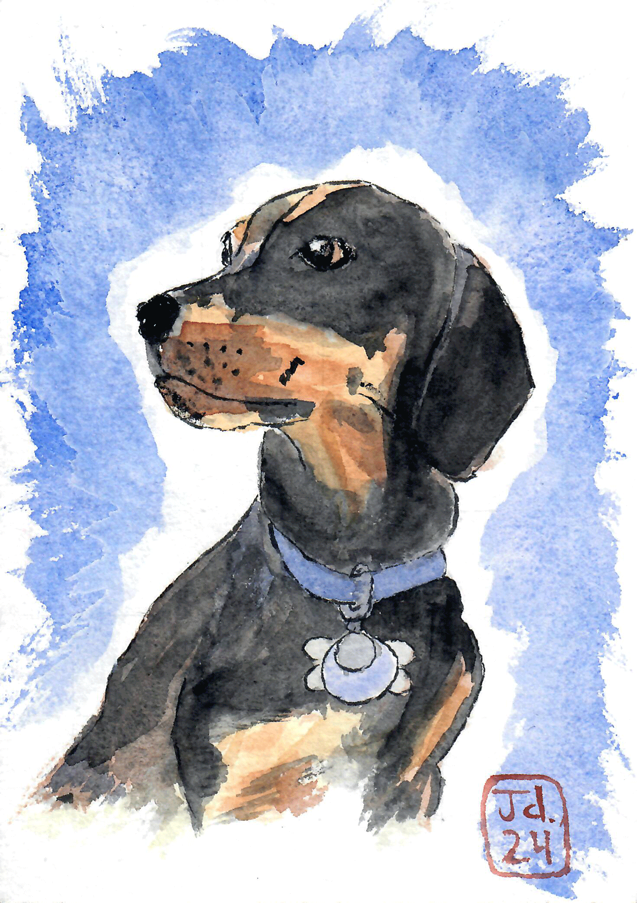 Painting of my dog