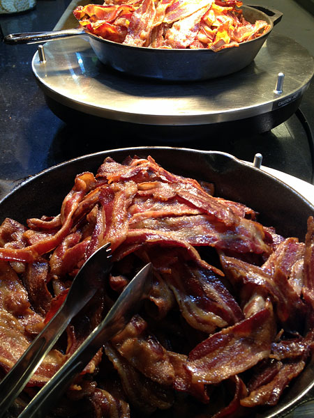 At Twitter HQ, employees have access to unlimited bacon.