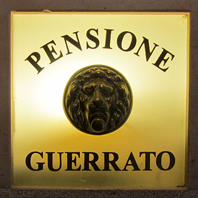 Pensione Guerrato was a fine place, and we'd stay there again.